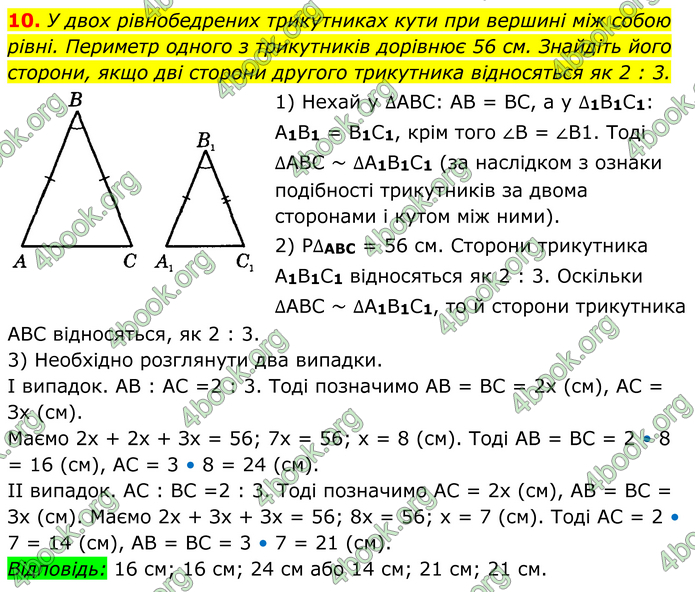 ГДЗ Математика 8 клас Істер (2025) - 1 ЧАСТИНА
