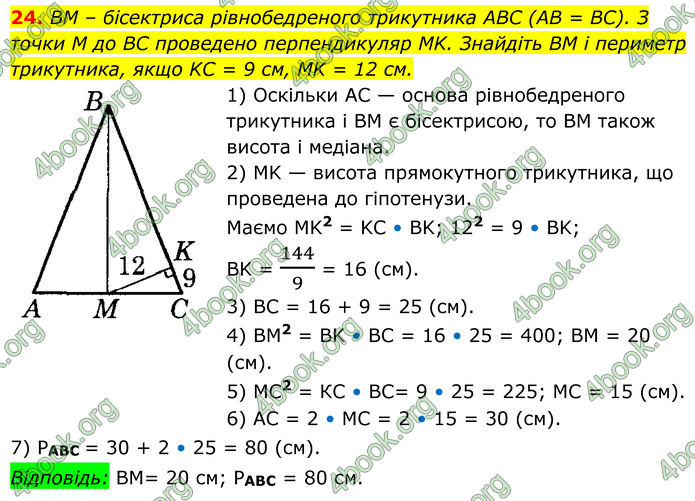 ГДЗ Математика 8 клас Істер (2025) - 1 ЧАСТИНА