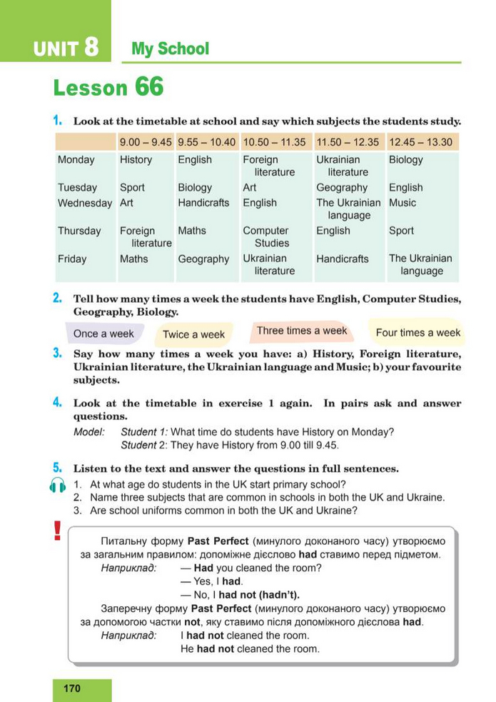 Підручник Англійська мова 8 клас Кучма (2025)