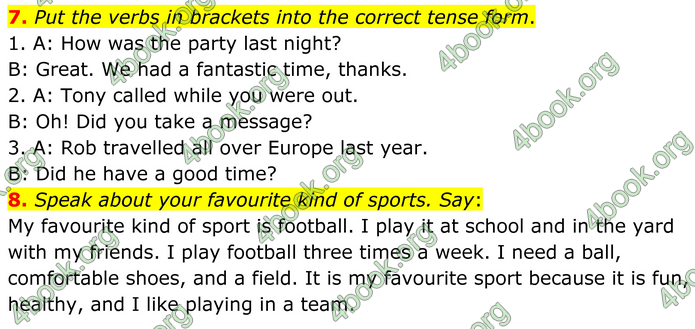 ГДЗ Англійська мова 8 клас Кучма (2025)