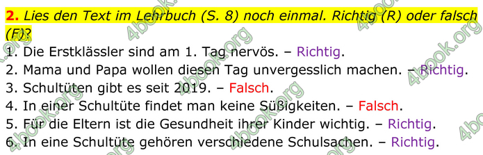 ГДЗ Зошит Німецька мова 8 клас Басай (2025)