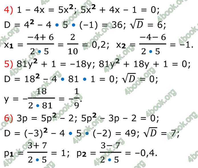 ГДЗ Алгебра 8 клас Істер (2025)