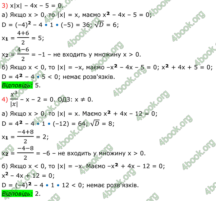 ГДЗ Алгебра 8 клас Істер (2025)