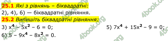 ГДЗ Алгебра 8 клас Істер (2025)