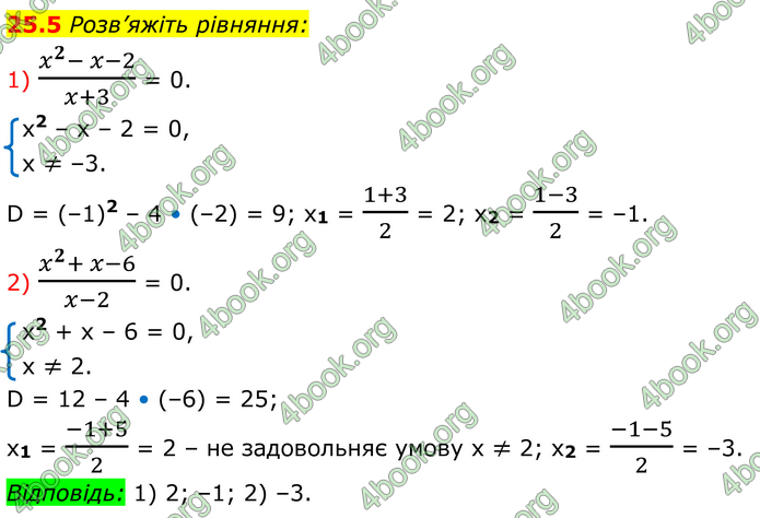 ГДЗ Алгебра 8 клас Істер (2025)