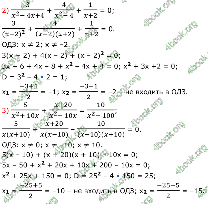 ГДЗ Алгебра 8 клас Істер (2025)