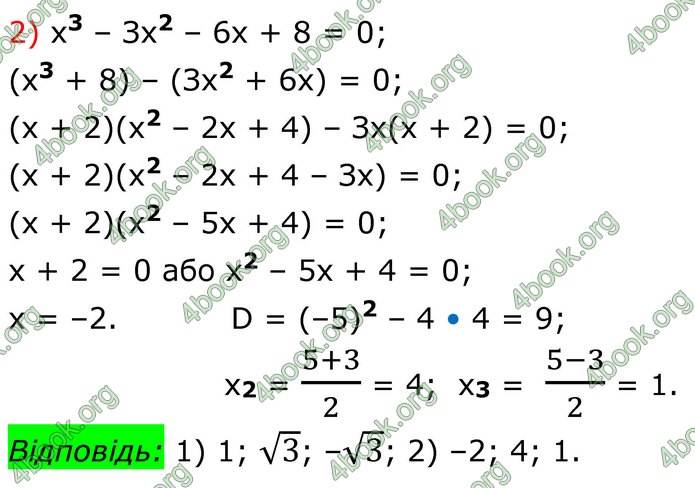 ГДЗ Алгебра 8 клас Істер (2025)