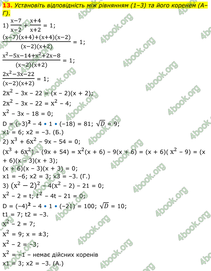 ГДЗ Алгебра 8 клас Істер (2025)