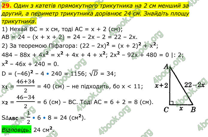 ГДЗ Алгебра 8 клас Істер (2025)