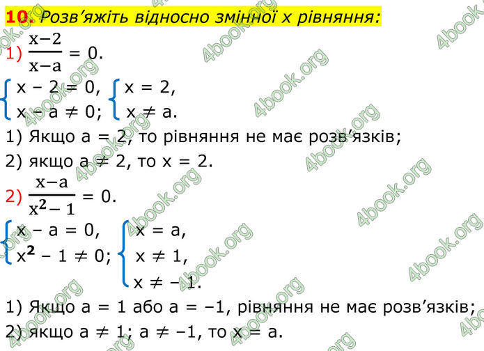 ГДЗ Алгебра 8 клас Істер (2025)