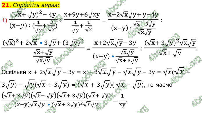 ГДЗ Алгебра 8 клас Істер (2025)