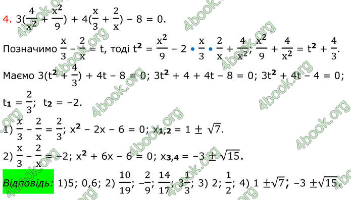 ГДЗ Алгебра 8 клас Істер (2025)