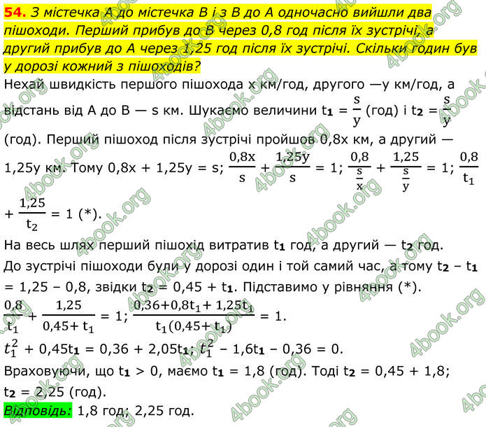 ГДЗ Алгебра 8 клас Істер (2025)