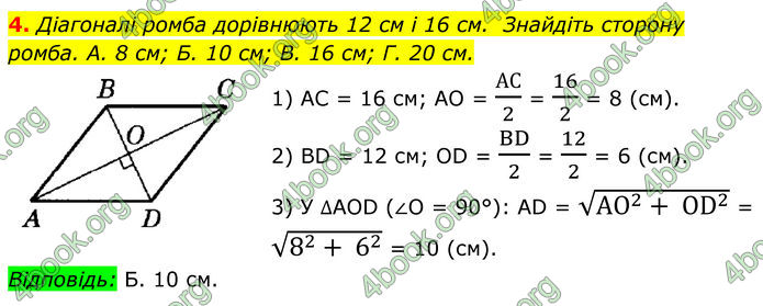 ГДЗ Геометрія 8 клас Істер (2025)
