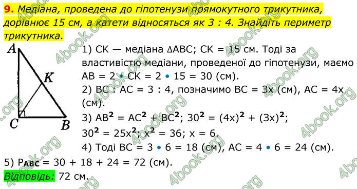 ГДЗ Геометрія 8 клас Істер (2025) ГДЗ Геометрія 8 клас Істер (2025)