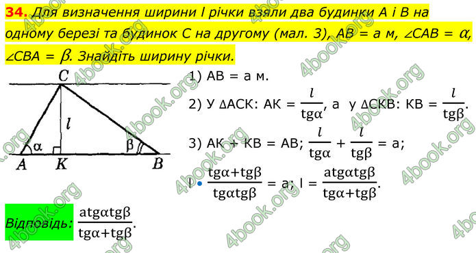 ГДЗ Геометрія 8 клас Істер (2025)
