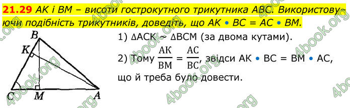 ГДЗ Геометрія 8 клас Істер (2025)