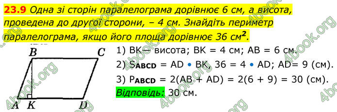 ГДЗ Геометрія 8 клас Істер (2025)