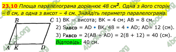 ГДЗ Геометрія 8 клас Істер (2025)