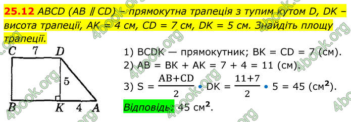 ГДЗ Геометрія 8 клас Істер (2025)