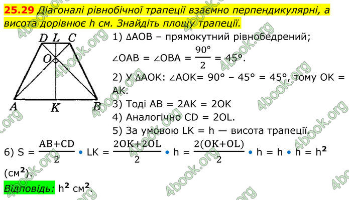 ГДЗ Геометрія 8 клас Істер (2025)