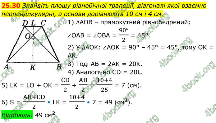 ГДЗ Геометрія 8 клас Істер (2025)