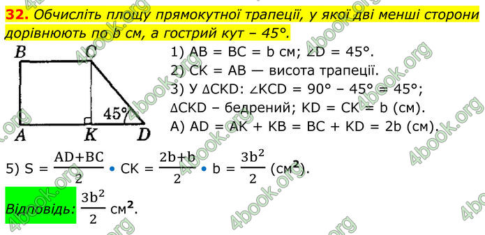 ГДЗ Геометрія 8 клас Істер (2025)