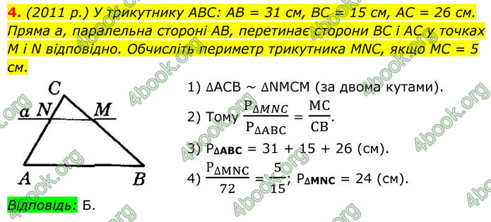 ГДЗ Геометрія 8 клас Істер (2025)