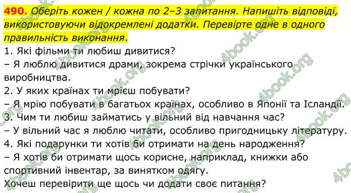 ГДЗ Українська мова 8 клас Заболотний (2025)