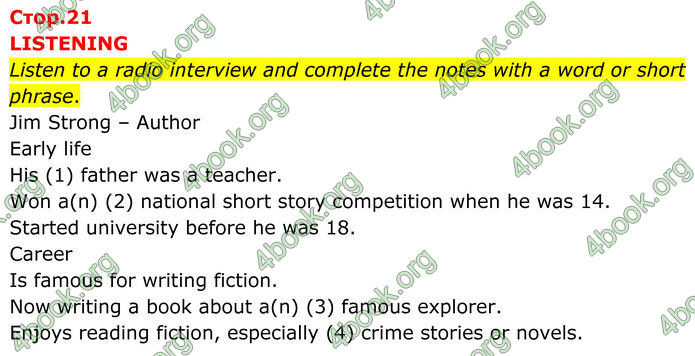 ГДЗ збірник тестів Англійської мова 8 клас Мітчелл