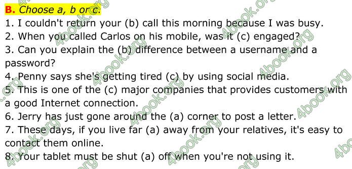 ГДЗ збірник тестів Англійської мова 8 клас Мітчелл