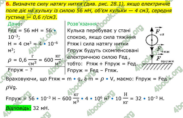 ГДЗ Фізика 8 клас Бар'яхтар (2025)