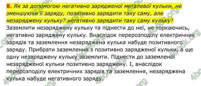 ГДЗ Фізика 8 клас Бар'яхтар (2025)