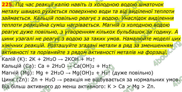ГДЗ Хімія 8 клас Григорович (2025) ГДЗ Хімія 8 клас Григорович (2025)