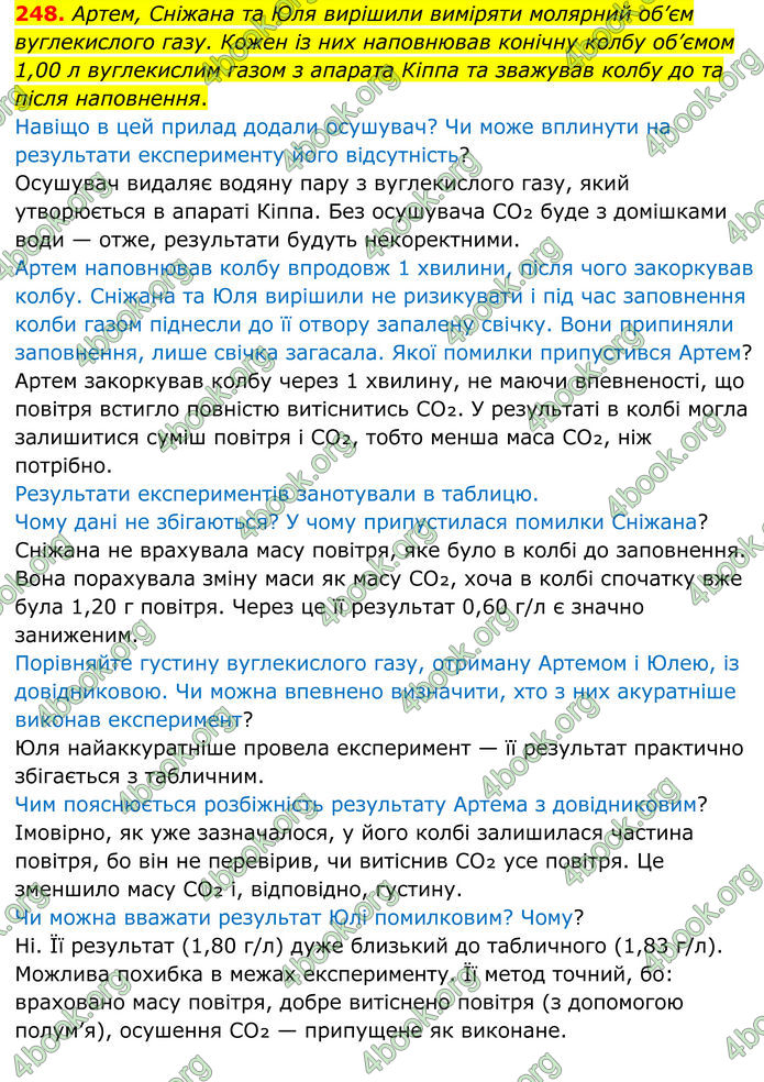 ГДЗ Хімія 8 клас Григорович (2025) ГДЗ Хімія 8 клас Григорович (2025)