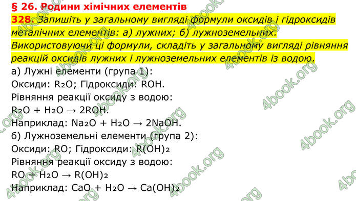 ГДЗ Хімія 8 клас Григорович (2025) ГДЗ Хімія 8 клас Григорович (2025)
