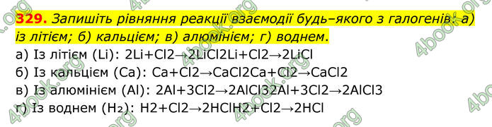 ГДЗ Хімія 8 клас Григорович (2025) ГДЗ Хімія 8 клас Григорович (2025)
