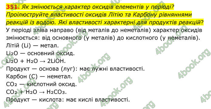 ГДЗ Хімія 8 клас Григорович (2025) ГДЗ Хімія 8 клас Григорович (2025)