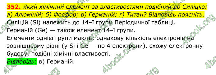ГДЗ Хімія 8 клас Григорович (2025) ГДЗ Хімія 8 клас Григорович (2025)