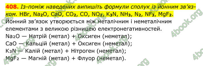 ГДЗ Хімія 8 клас Григорович (2025) ГДЗ Хімія 8 клас Григорович (2025)