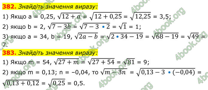 ГДЗ Алгебра 8 клас Мерзляк (2025)