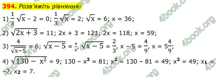 ГДЗ Алгебра 8 клас Мерзляк (2025)