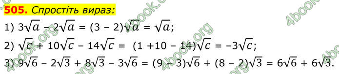 ГДЗ Алгебра 8 клас Мерзляк (2025)