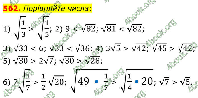 ГДЗ Алгебра 8 клас Мерзляк (2025)