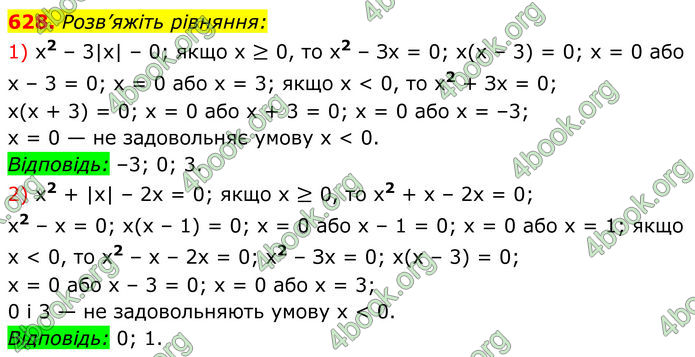 ГДЗ Алгебра 8 клас Мерзляк (2025)