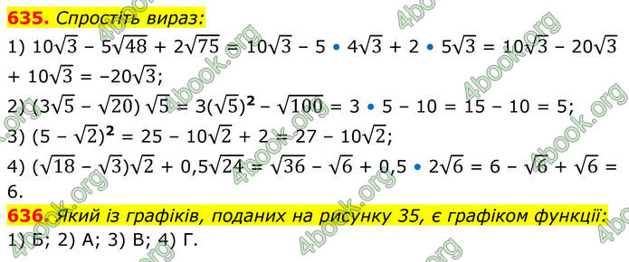 ГДЗ Алгебра 8 клас Мерзляк (2025)