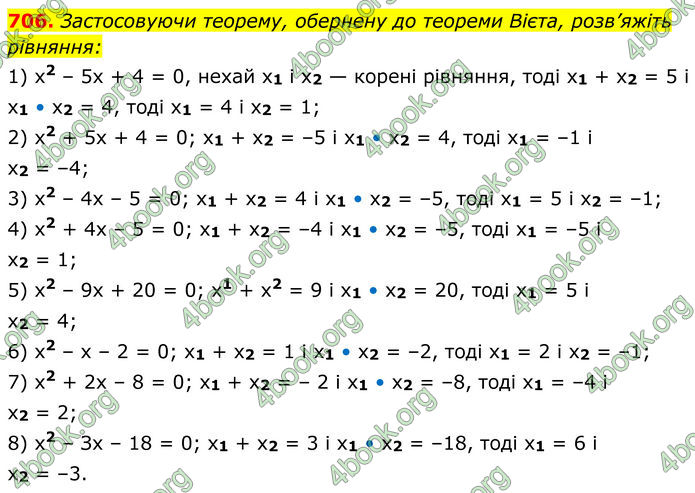ГДЗ Алгебра 8 клас Мерзляк (2025)
