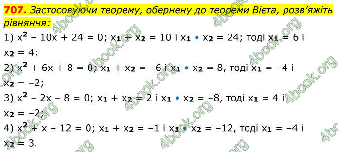 ГДЗ Алгебра 8 клас Мерзляк (2025)