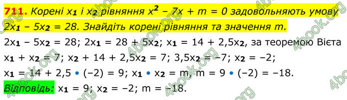 ГДЗ Алгебра 8 клас Мерзляк (2025)