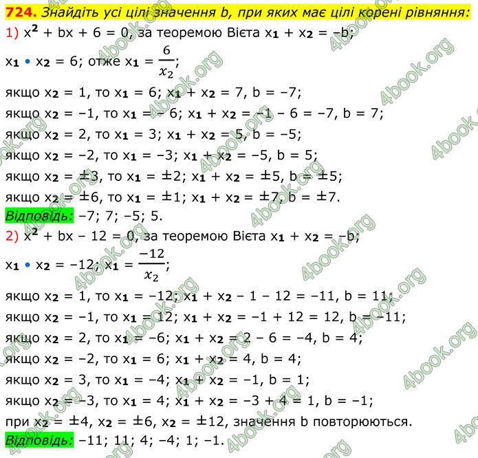 ГДЗ Алгебра 8 клас Мерзляк (2025)